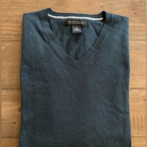 Banana Republic Silk Cotton Cashmere Vneck Sweater